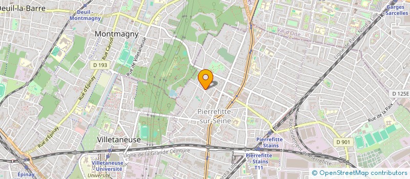localisation de l'entreprise MADAME SALIMA FEDDI à PIERREFITTE-SUR-SEINE