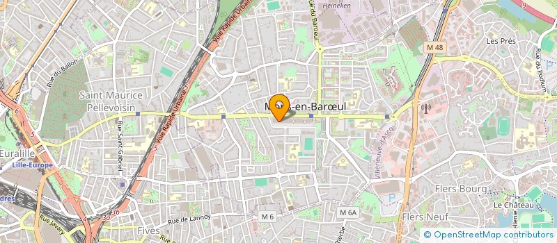 localisation de l'entreprise MADAME SALIMA FELLAG à MONS-EN-BARŒUL