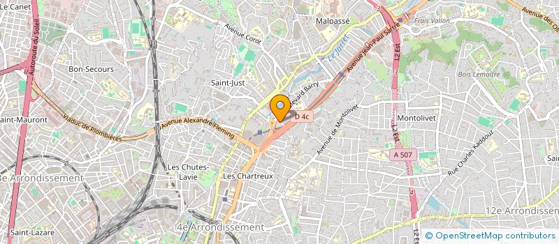 localisation de l'entreprise MADAME SALIMA GUEDJA à MARSEILLE 13EME