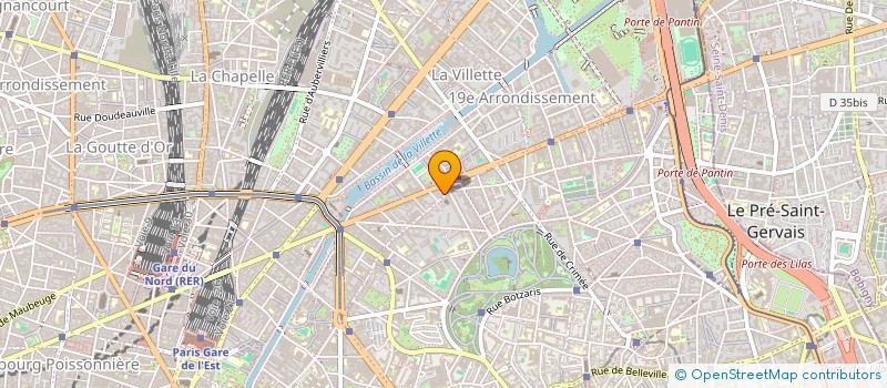 localisation de l'entreprise MADAME SALIMA KAID  PARIS