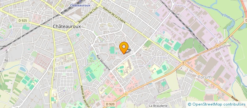 localisation de l'entreprise MADAME SALIMA MAAMRI à CHATEAUROUX