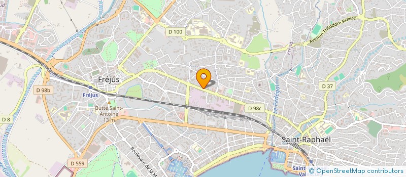 localisation de l'entreprise MADAME SALIMA MAHMOUDI à FREJUS