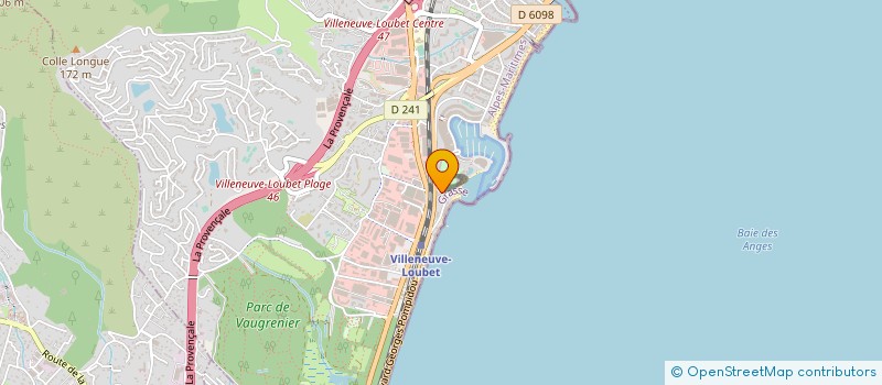 localisation de l'entreprise MADAME SALIMA MANSOURI à VILLENEUVE-LOUBET