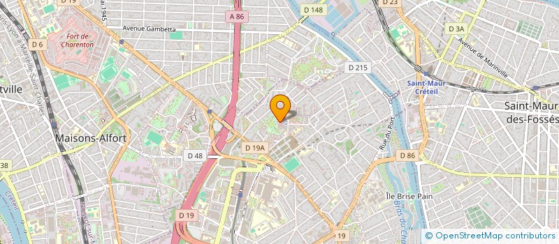 localisation de l'entreprise MADAME SALIMA MAZGHI  CRETEIL