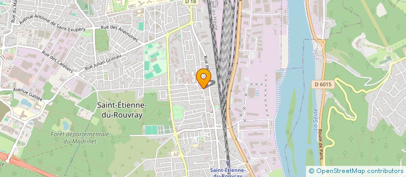 localisation de l'entreprise MADAME SALIMA MEZIOUD  SAINT-ETIENNE-DU-ROUVRAY