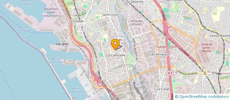 localisation de l'entreprise MADAME SALIMA MOHAMMEDI à MARSEILLE