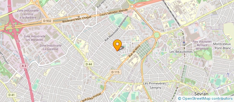 localisation de l'entreprise MADAME SALIMA SAKI à AULNAY SOUS BOIS