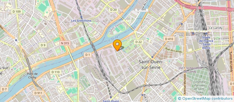 localisation de l'entreprise MADAME SALIMA ZAHI à SAINT-OUEN-SUR-SEINE
