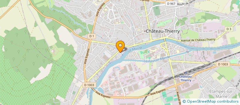 localisation de l'entreprise MADAME SALIMATA BAH  CHATEAU-THIERRY