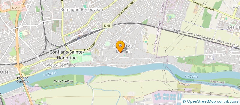 localisation de l'entreprise MADAME SALIMATA BAKAYOKO à CONFLANS-SAINTE-HONORINE