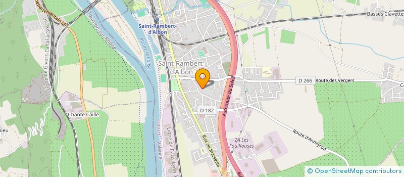 localisation de l'entreprise MADAME SALIMATA DEMBELE  SAINT-RAMBERT-D'ALBON