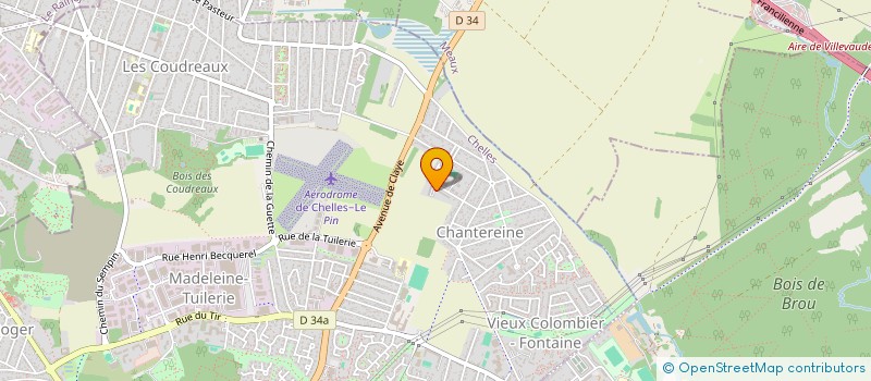 localisation de l'entreprise MADAME SALIMATA DIAKHITE  CHELLES