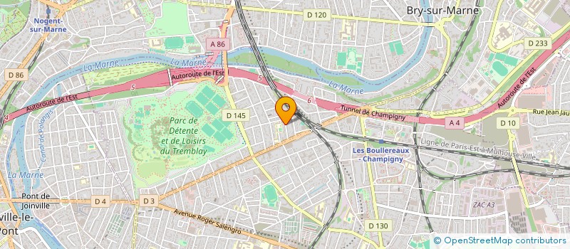 localisation de l'entreprise MADAME SALIMATA DIALLO  CHAMPIGNY-SUR-MARNE