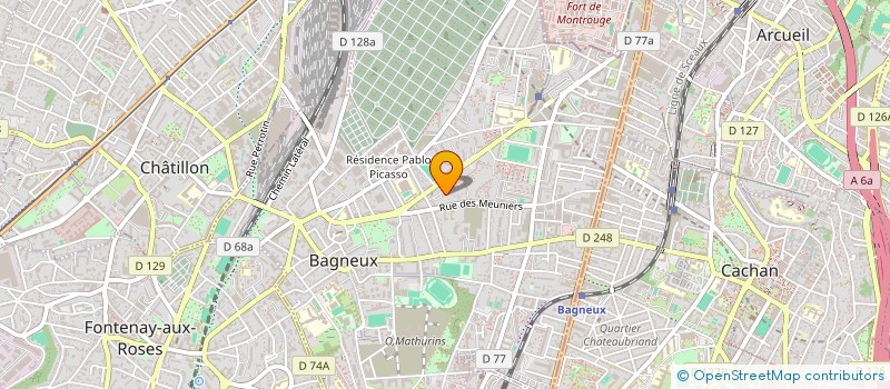 localisation de l'entreprise MADAME SALIMATA GASSAMA à BAGNEUX