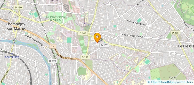 localisation de l'entreprise MADAME SALIMATA KAMAGATE à CHAMPIGNY-SUR-MARNE