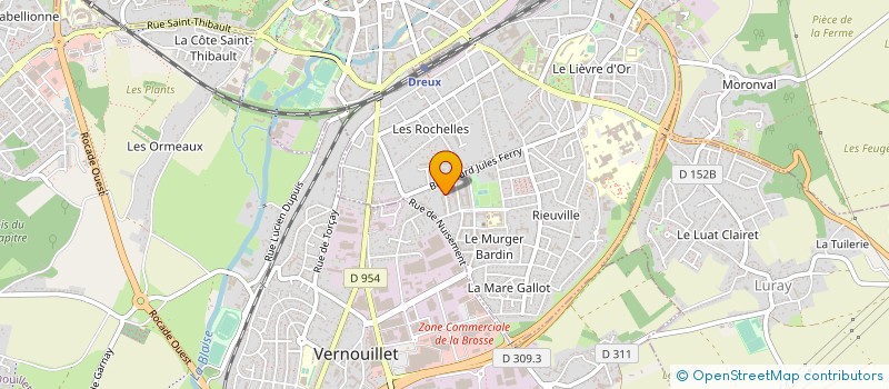 localisation de l'entreprise MADAME SALIMATA KONATE à DREUX