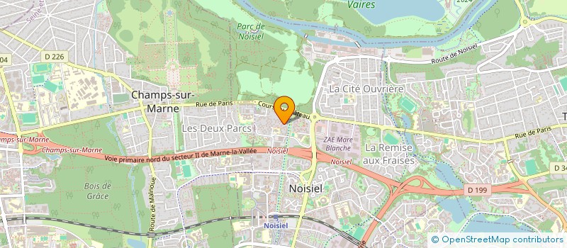 localisation de l'entreprise MADAME SALIMATA SIDIBE  NOISIEL