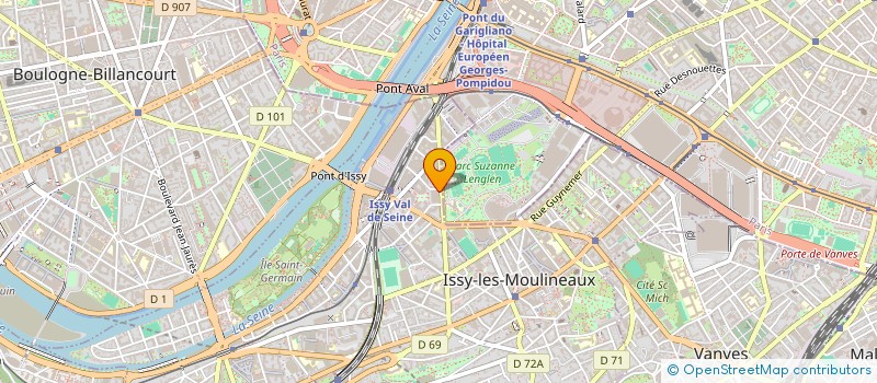 localisation de l'entreprise MADAME SALIMATA SORHO à ISSY-LES-MOULINEAUX