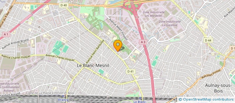 localisation de l'entreprise MADAME SALIMATA TRAORE à LE BLANC-MESNIL
