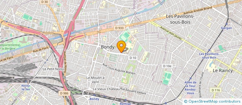 localisation de l'entreprise MADAME SALIMATOU SYLLA  BONDY