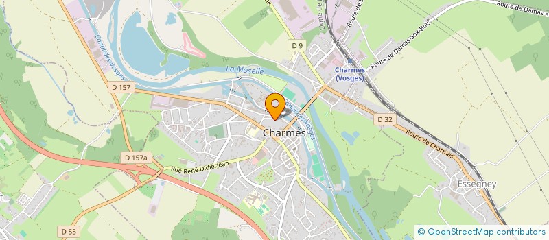 localisation de l'entreprise MADAME SALINA AHMED  CHARMES