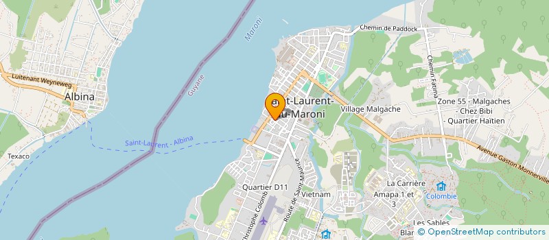 localisation de l'entreprise MADAME SALINA DARDE à SAINT-LAURENT-DU-MARONI