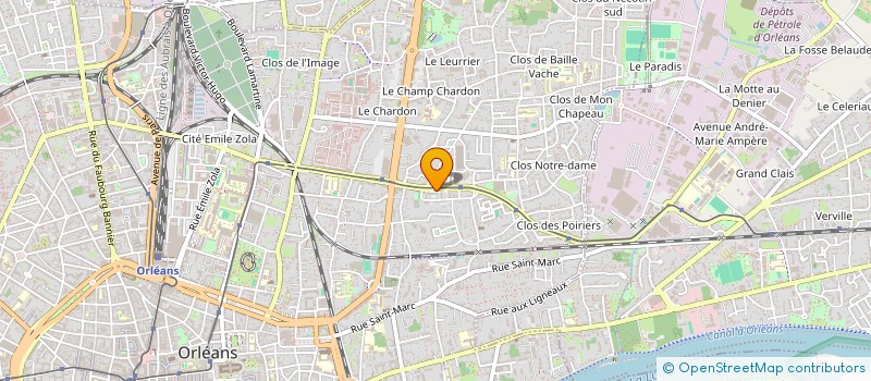 localisation de l'entreprise MADAME SALLE SISSOKO à ORLEANS