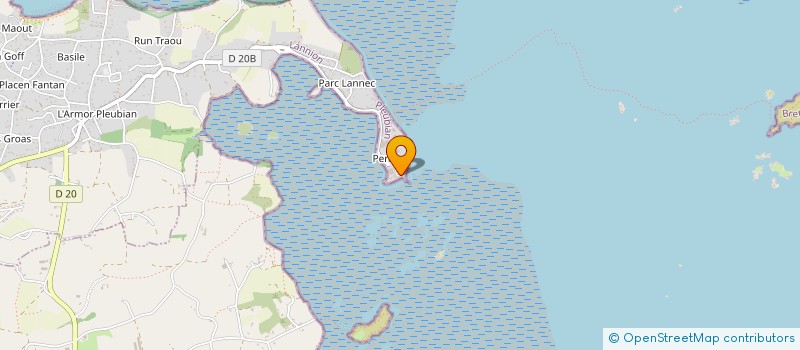 localisation de l'entreprise MADAME SALLIET PARANTHOEN  PLEUBIAN