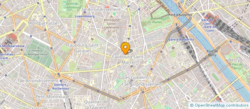 localisation de l'entreprise MADAME SALLY BORNOT à PARIS