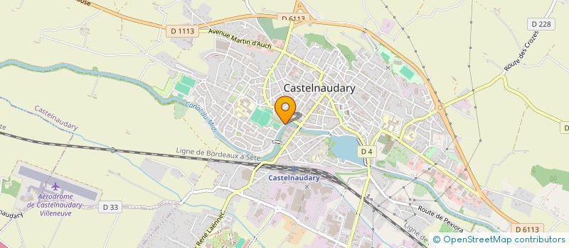 localisation de l'entreprise MADAME SALLY EL SIBAHI  CASTELNAUDARY