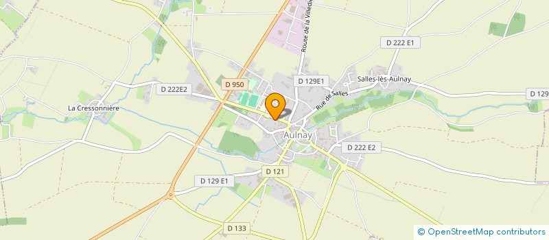 localisation de l'entreprise MADAME SALLY GRAY  AULNAY