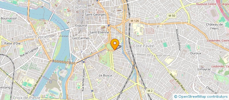 localisation de l'entreprise MADAME SALLY TRUEMAN à TOULOUSE