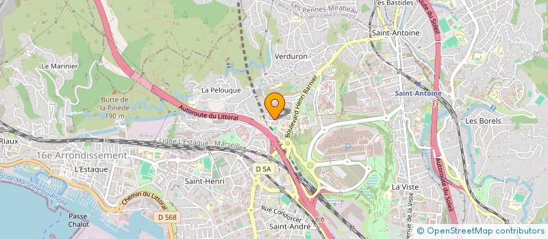 localisation de l'entreprise MADAME SALMA ABDEL FATTAH à MARSEILLE 15EME