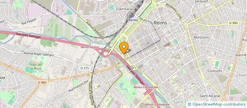 localisation de l'entreprise MADAME SALMA ABDOU  REIMS