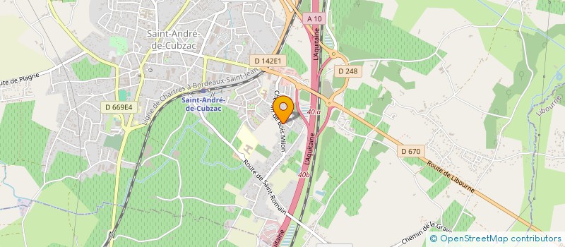 localisation de l'entreprise MADAME SALMA AIJA  SAINT-ANDRE-DE-CUBZAC