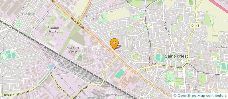 localisation de l'entreprise MADAME SALMA AINI  SAINT-PRIEST