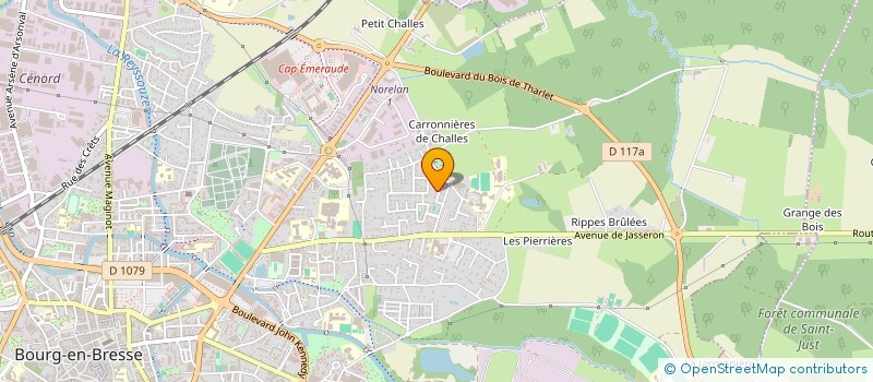 localisation de l'entreprise MADAME SALMA AKABLI à BOURG-EN-BRESSE