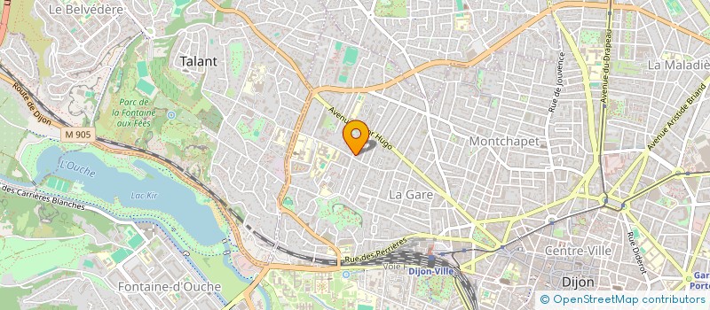 localisation de l'entreprise MADAME SALMA AYACH  DIJON