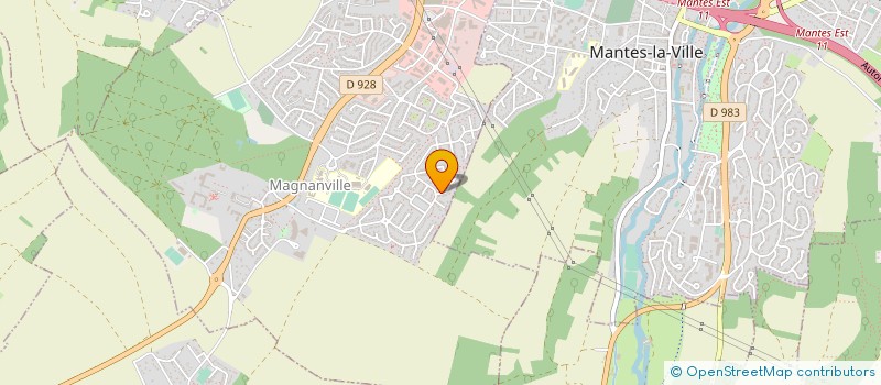 localisation de l'entreprise MADAME SALMA BERRO  MAGNANVILLE