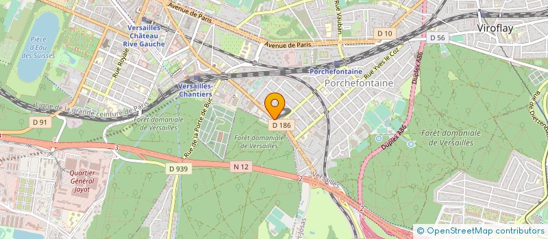 localisation de l'entreprise MADAME SALMA BLONDEAUX à VERSAILLES