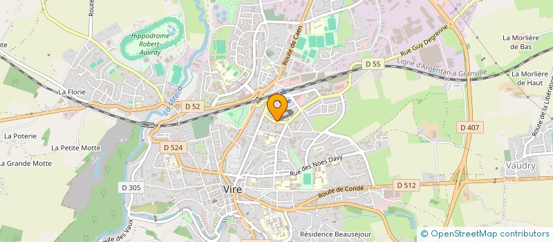 localisation de l'entreprise MADAME SALMA BOSLIM à VIRE NORMANDIE