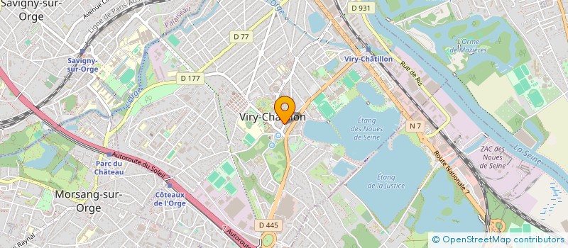 localisation de l'entreprise MADAME SALMA BOUAFIF à VIRY-CHATILLON