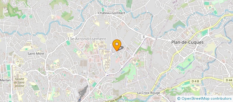 localisation de l'entreprise MADAME SALMA BOUGHANMI  MARSEILLE