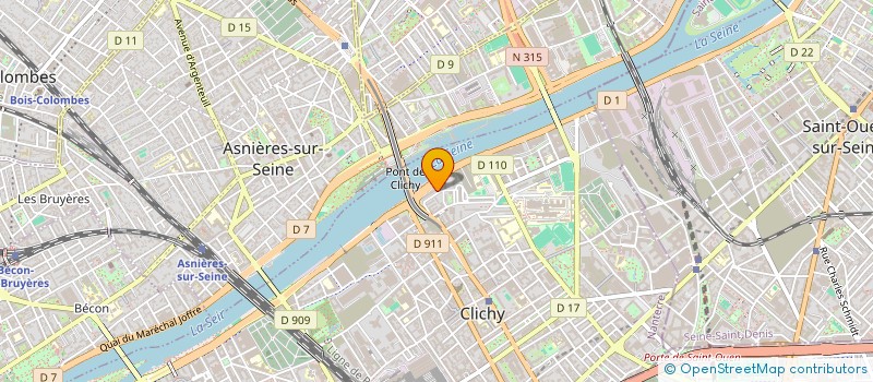 localisation de l'entreprise MADAME SALMA CHAFKI à CLICHY