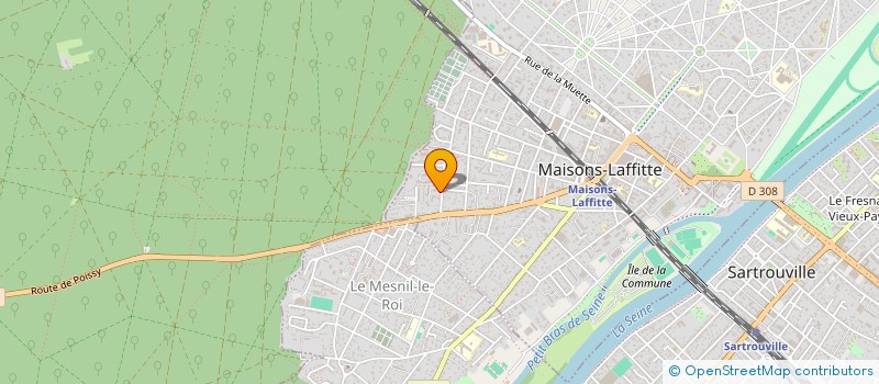 localisation de l'entreprise MADAME SALMA CHARKAOUI à MAISONS-LAFFITTE