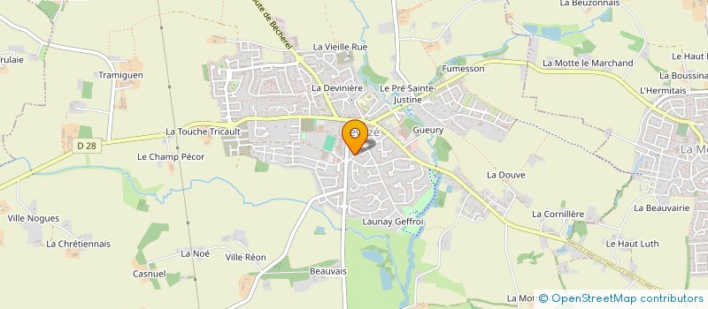 localisation de l'entreprise MADAME SALMA CHERQAOUI FASSI  GEVEZE