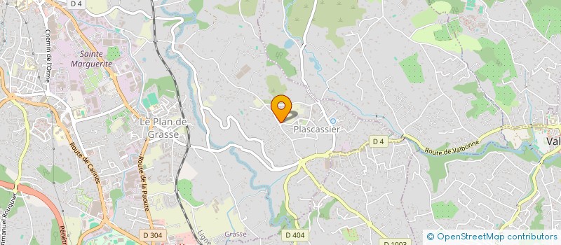 localisation de l'entreprise MADAME SALMA DARIF à GRASSE