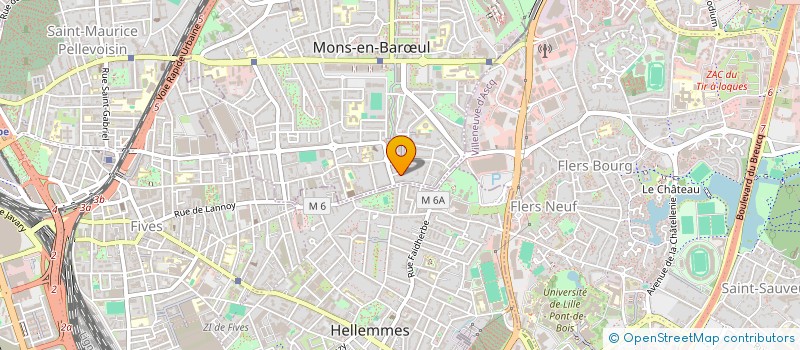 localisation de l'entreprise MADAME SALMA EL BOUHOUTI  MONS-EN-BARUL