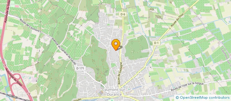 localisation de l'entreprise MADAME SALMA EL HAMRI  CAUMONT-SUR-DURANCE