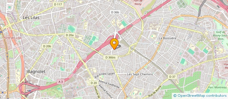 localisation de l'entreprise MADAME SALMA EL IDRISSI à ROMAINVILLE